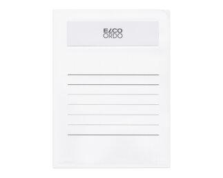 Ordo volumino, weiss, Fenster 180 x 50 mm, 120 g/m²  Organisieren & Präsentieren