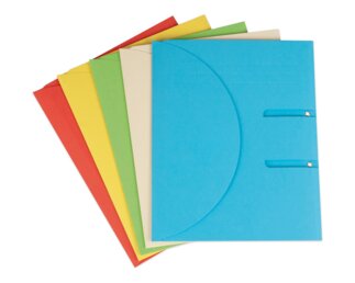 Ordo collecto farbig assortiert, 320 g/m²  Organisieren & Präsentieren