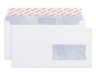 Couvert Premium C5/6 mit Fenster rechts, haftklebend Couverts