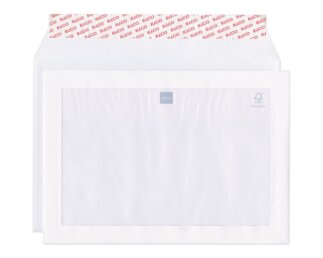 Couvert Premium C4 mit Maxi-Fenster, haftklebend  Couverts