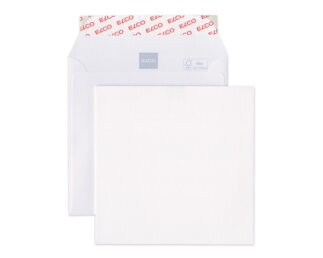 Couvert Premium quadratisch ohne Fenster, 145 x 145 mm  Couverts