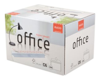 Couvert Office C6 ohne Fenster, Haftklebeverschluss  Couverts