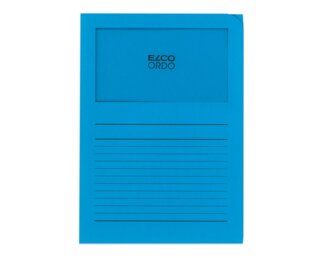 Ordo classico intensivblau, liniert, Fenster 180 x 100 mm  Organisieren & Präsentieren