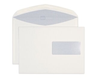 Couvert Profutura C5 mit Fenster rechts, gummiert  Couverts