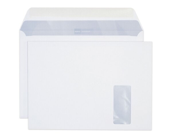 Couvert Premium C4 Fenster rechts, nassklebend  Couverts mit Fenster, Couverts, Elco Couvert-Marken, Premium