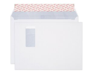 Couvert Premium C4 mit Fenster rechts, haftklebend  Couverts mit Fenster, Couverts, Elco Couvert-Marken, Premium