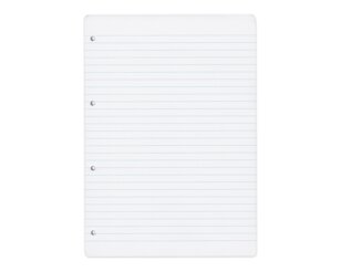 Ringbucheinlagen A4, 80 Blatt, liniert 9mm, ohne Rand  Ringbuch­einlagen und -Blöcke, Blöcke, Hefte & Papier
