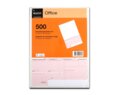 Roter Einzahlungsschein geboxt, 90 g/m², 500 Blatt Office Einzahlungs­scheine, Blöcke, Hefte & Papier