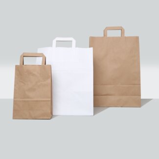 Tragetaschen mit Flachhenkel