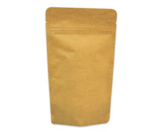 Standbodenbeutel Braun Kraft ohne Ventil Lebensmittelverpackungen, Standbodenbeutel