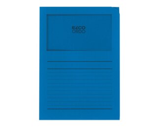 Ordo classico königsblau, liniert, Fenster 180 x 100 mm  Organisieren & Präsentieren