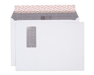Couvert security C4 mit Fenster rechts, haftklebend  Couverts