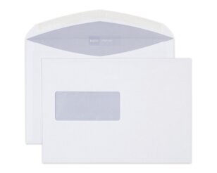 Couvert Classic C5 mit Fenster links, Nassklebeverschluss  Couverts mit Fenster, Couverts, Elco Couvert-Marken, Classic