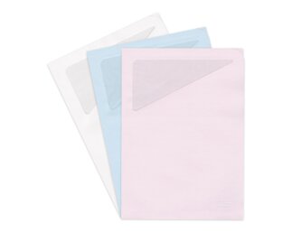 Ordo prestige farbig assortiert, Spezialfenster, 115 g/m² Organisieren & Präsentieren