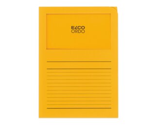 Ordo classico goldgelb, liniert, Fenster 180 x 100 mm  Organisieren & Präsentieren
