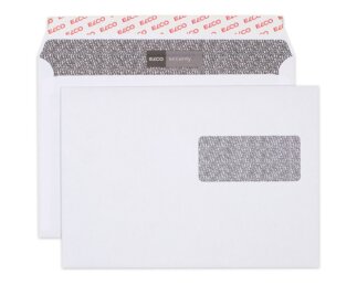 Couvert security C5, Fenster rechts, haftklebend  Couverts