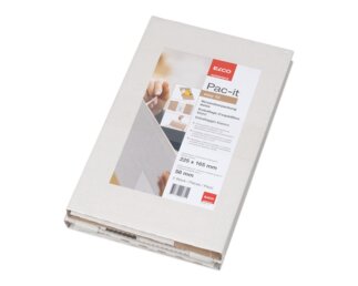 easy-Päckli für A5, 2 Stk., haftklebend mit Aufreissband Verpackung & Versand