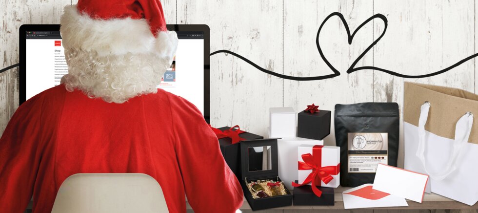 Darstellung des Samichlaus bei der Online-Bestellung auf myelco.ch