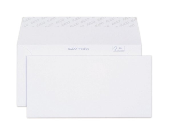 Couvert Prestige C5/6 ohne Fenster, 250 Stk., haftklebend Couverts ohne Fenster, Couverts, Couverts mit Premium­papier, Elco Couvert-Marken, Prestige