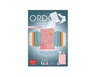 Ordo rot-transparent, 80 g/m² Organisieren & Präsentieren