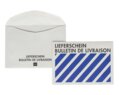 Lieferschein-Couvert C6 ohne Fenster, Nassklebeverschluss  Dokumenten­taschen, Couverts, Couverts ohne Fenster, Spezialitäten, Verpackung & Versand