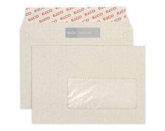 Couvert sycling C6 mit Fenster rechts, haftklebend  Couverts