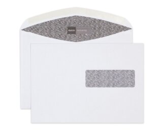 Couvert security C5 mit Fenster rechts, nassklebend  Couverts