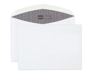 Couvert security C5 ohne Fenster, nassklebend  Couverts