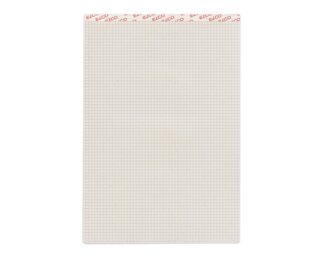 Office Block A4 kariert, 4mm, 100 Blatt, grau, recycling  Blöcke, Hefte & Papier