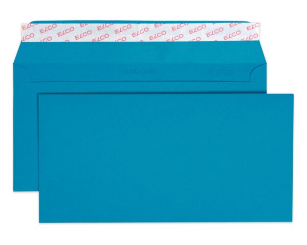 Couvert Color C5/6 königsblau ohne Fenster, haftklebend  Farbige Couverts, Couverts, Couverts ohne Fenster, Elco Couvert-Marken, Color