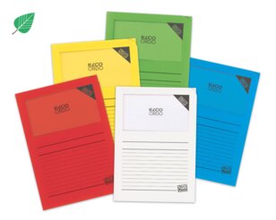 ELCO Ordo zero, bunt, Zero plastic, mit Sichtfenster Ordo Organisations­mappen, Organisieren & Präsentieren, Ordo zero