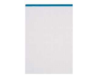 Office Block A4 Hochweiss kariert, 4mm, 100 Blatt   Blöcke, Hefte & Papier