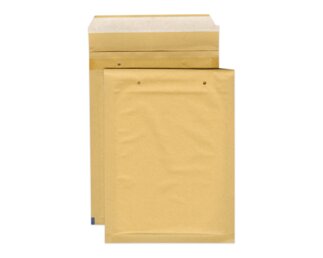 Luftpolster-Couvert Safepost, 170x225mm braunes Kraftpapier  Couverts