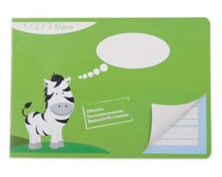 Schulheft A5 24 Blatt, Speziallineatur Basisschrift,  Blöcke, Hefte & Papier