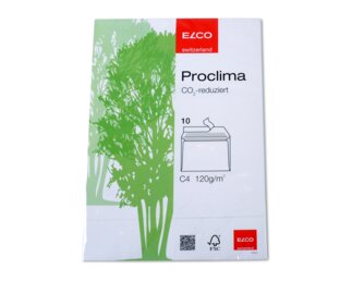 Couvert Proclima C4 ohne Fenster, Haftklebeverschluss Couverts