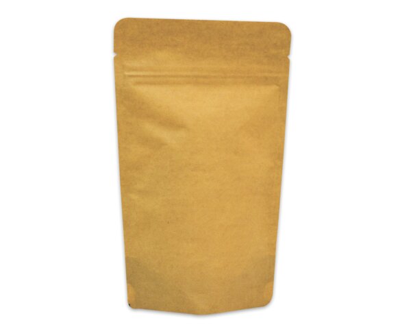 Standbodenbeutel Braun Kraft ohne Ventil Lebensmittelverpackungen, Standbodenbeutel