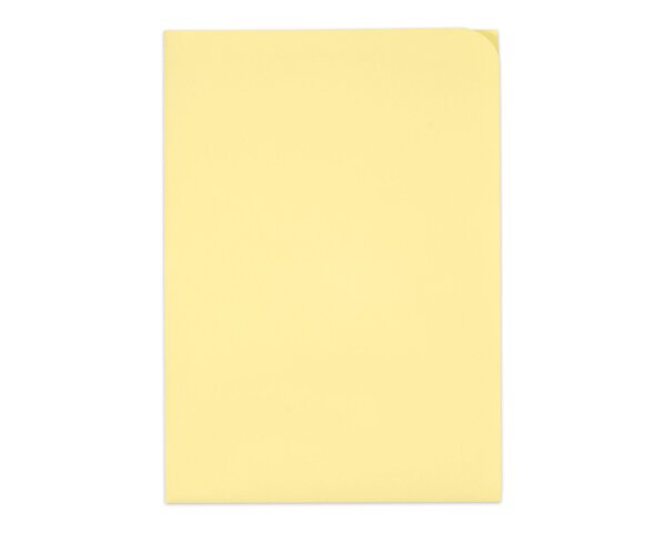 Ordo discreta gelb, ohne Fenster, 120 g/m² g/m²  Ordo Organisations­mappen, Organisieren & Präsentieren, Ordo discreta