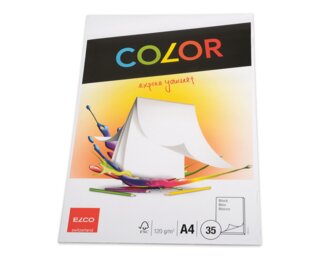 Zeichenblock Creative Kids, uni weiss, A4  Blöcke, Hefte & Papier