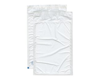 Sichere, polyweisse Versandtasche für Spitäler und Labore Couverts