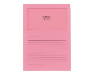 Ordo classico rosa, liniert, Fenster 180 x 100 mm  Ordo Organisations­mappen, Organisieren & Präsentieren, Ordo classico