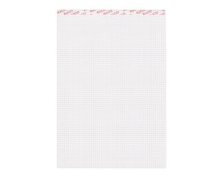 Office Block A4 Hochweiss kariert, 4mm, 100 Blatt Blöcke, Hefte & Papier