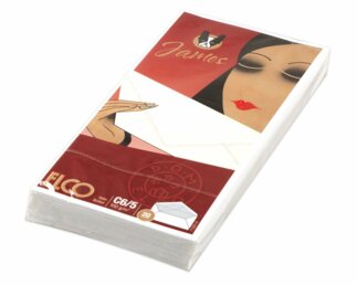 Couvert Velin C6/5, gefüttert Couverts