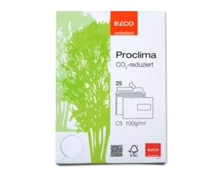 Proclima Couvert, C5, Fenster rechts, Haftklebeverschluss, 100 g/m2  Couverts
