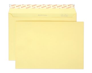 Couvert Color C5 hellchamois ohne Fenster, haftklebend  Couverts