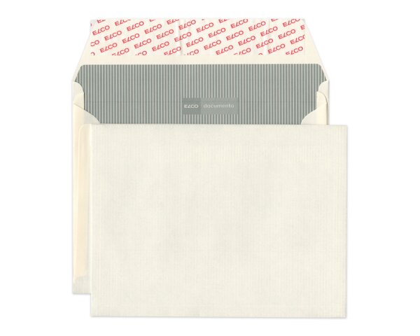 Couvert Documento C5 plus beige ohne Fenster, haftklebend  Couvert mit Seitenfalten, Couverts, Couverts ohne Fenster, Elco Couvert-Marken, Documento