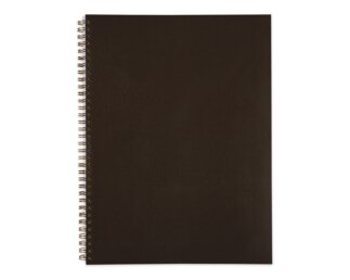 Collegeblock braun, A4 80 Blatt hochweiss, 5mm kariert  Blöcke, Hefte & Papier