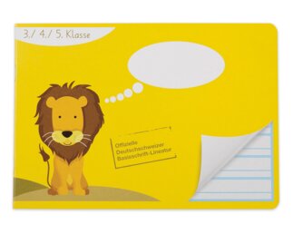 Schulheft A5 24 Blatt, Speziallineatur Basisschrift,  Blöcke, Hefte & Papier