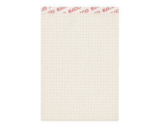 Office Block A6 kariert, 4mm, grau, recycling  Blöcke, Hefte & Papier