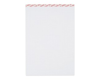 Office Block A4 Hochweiss kariert, 5mm, 80 Blatt Blöcke, Hefte & Papier