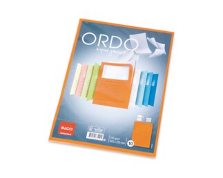 Ordo classico orange, liniert, Fenster 180 x 100 mm Organisieren & Präsentieren
